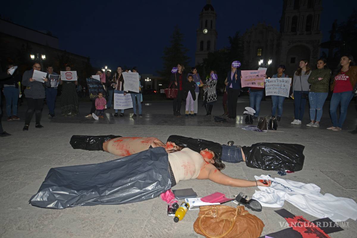 Demandan mujeres evitar feminicidios en Coahuila