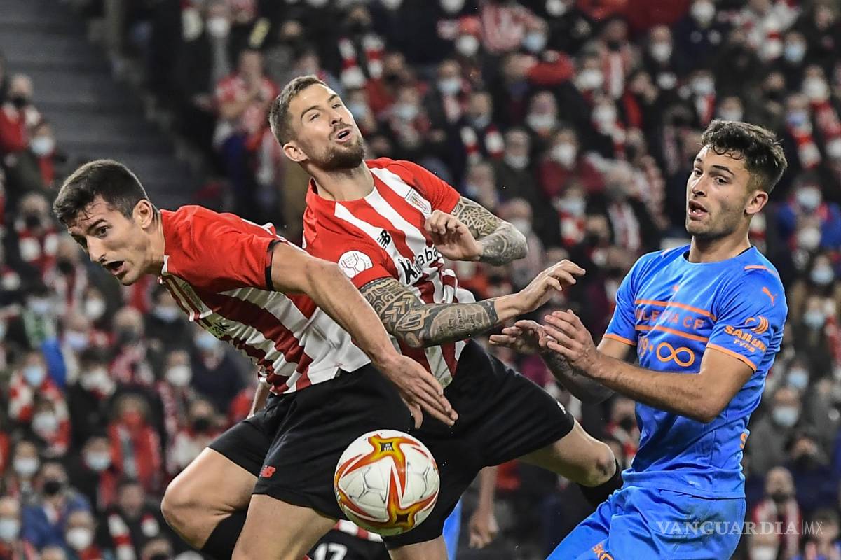 Athletic se resigna a empate ante Valencia en Copa del Rey