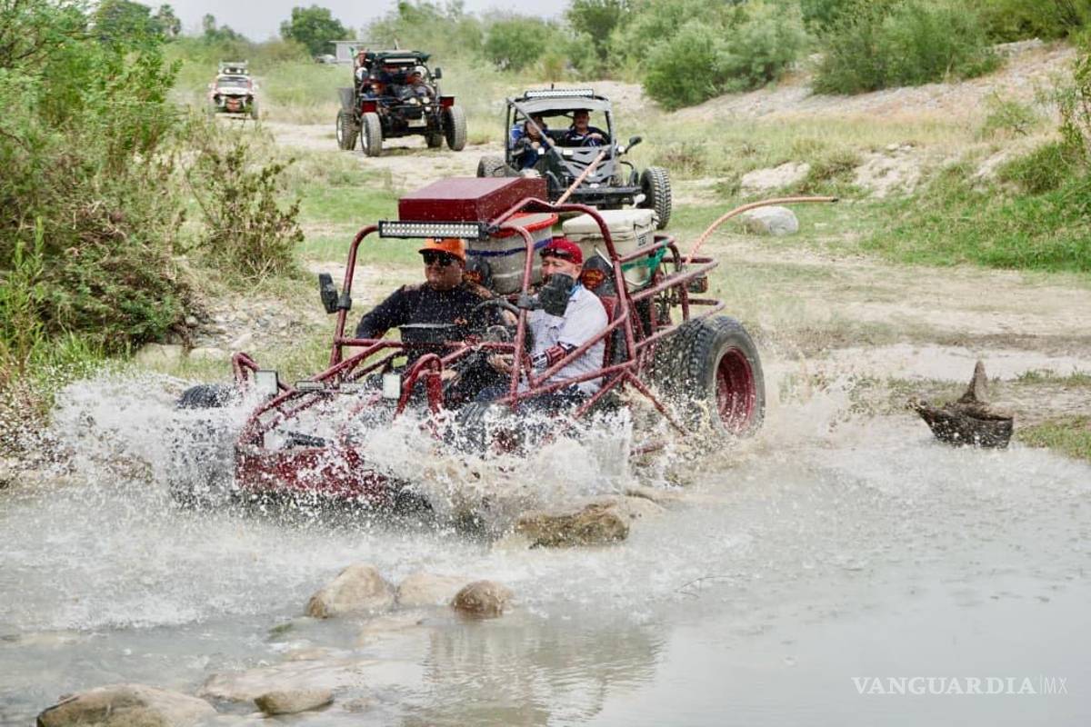 Deporte extremo y naturaleza se unen y Candela vibra con ruta extrema en buggys y areneros