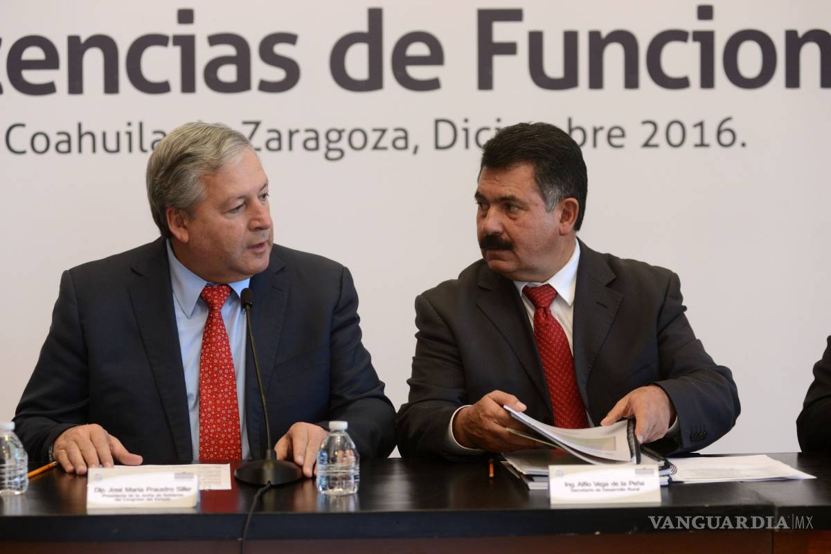 Comparece Alfio Vega, Secretario de Desarrollo Rural de Coahuila