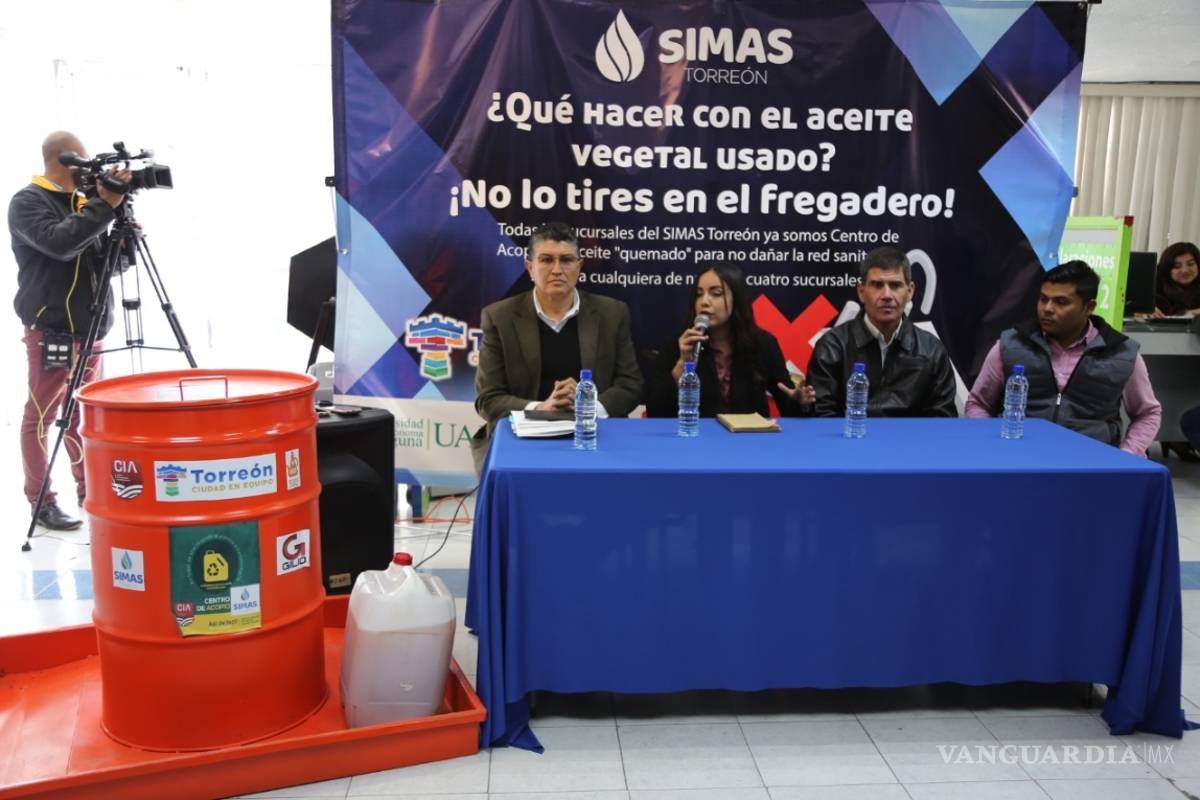 Se unen para el reciclado de aceites