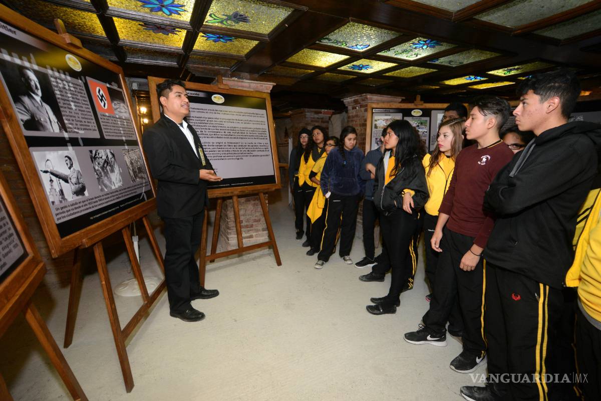 Realizan exposición sobre el Holocausto en museo de Saltillo