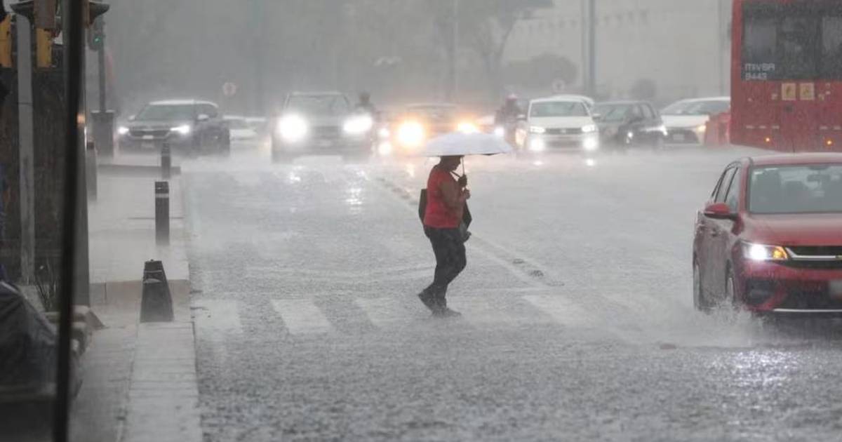 Prepárese... Frente Frío 2 llega a México; junto al Monzón Mexicano, azotarán con lluvias y granizadas