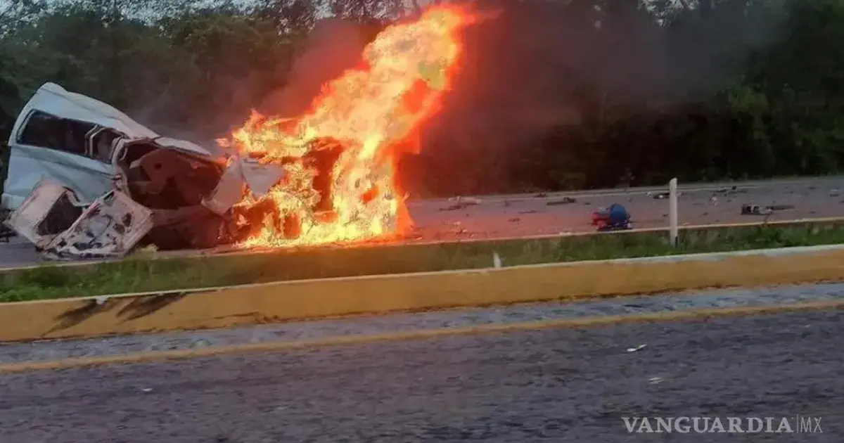 Identifican a 8 de los 16 muertos en accidente en Mérida-Campeche: gobernadora Layda Sansores