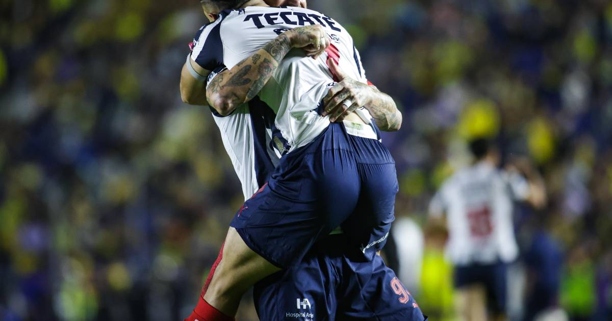 Con gol de Berterame, Rayados apaga la reacción del América y avanza a Semifinales