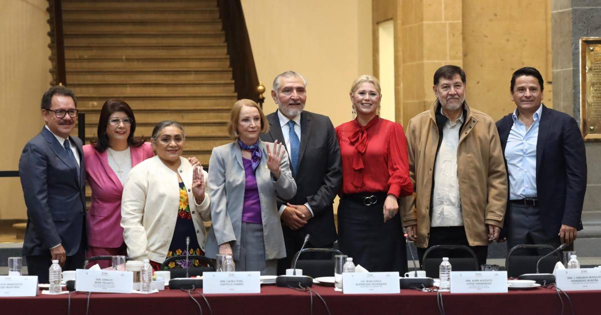 Avala Morena a Laura Castillo para presidir la Mesa Directiva del Senado tras salida de Noroña