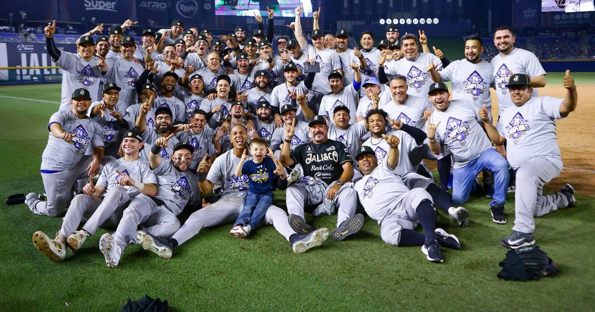Charros de Jalisco se coronan campeones del Norte de la LMB y avanzan a la Serie del Rey 2025