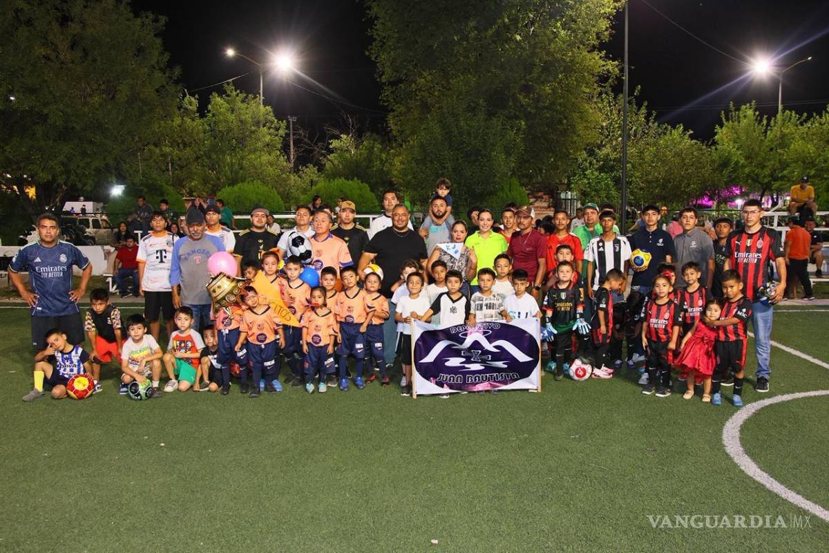 Arrancan en Sabinas la Liga Pañalera y Liga Libre ‘Chano’ Díaz