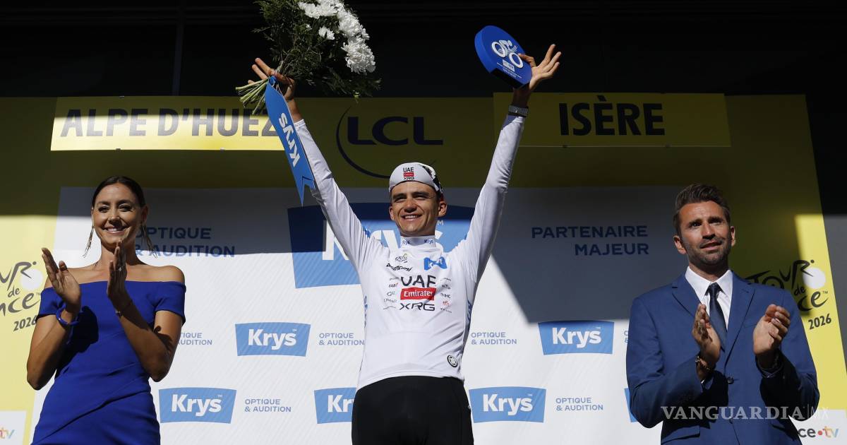 Isaac del Toro resiste en Alpe d’Huez y acaricia el podio del Tour de Francia 2026
