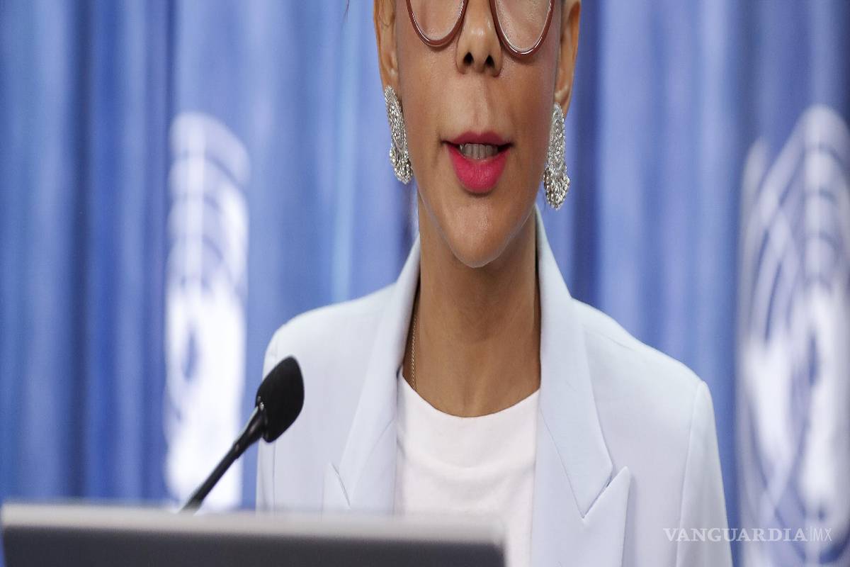 $!La presidenta y relatora del Grupo de Trabajo de Expertas de la ONU sobre personas afrodescendientes, Isabelle Mamadou, en Ciudad de México.