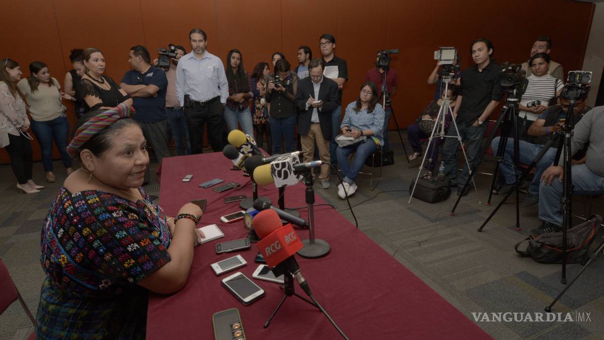 El futuro tiene los ojos abiertos: Rigoberta Menchú