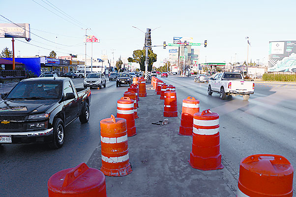 Hoteleros de Saltillo a favor de la vuelta a la izquierda en bulevar V. Carranza