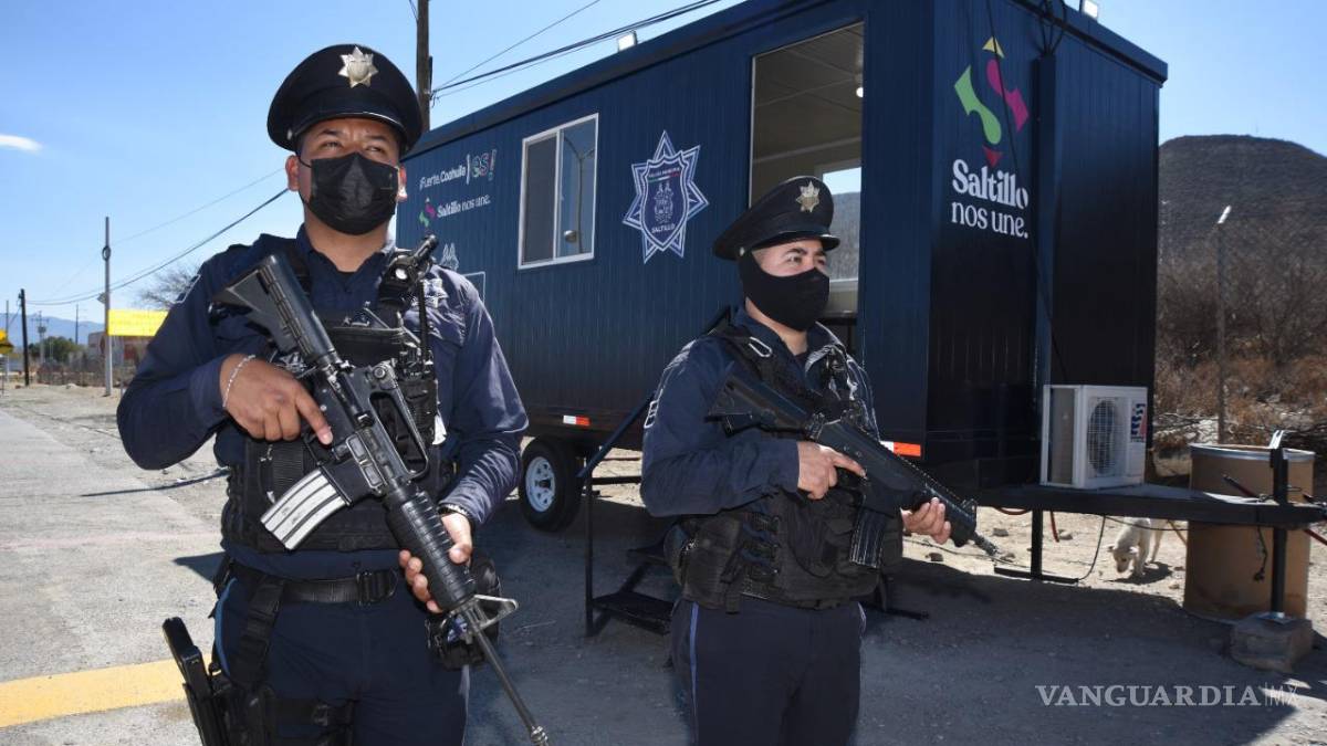 Policía de Saltillo, efectiva y confiable