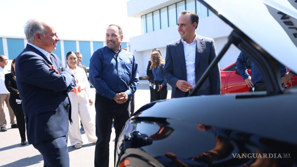 Destaca Manolo Jiménez a Coahuila como principal productor de vehículos eléctricos en México