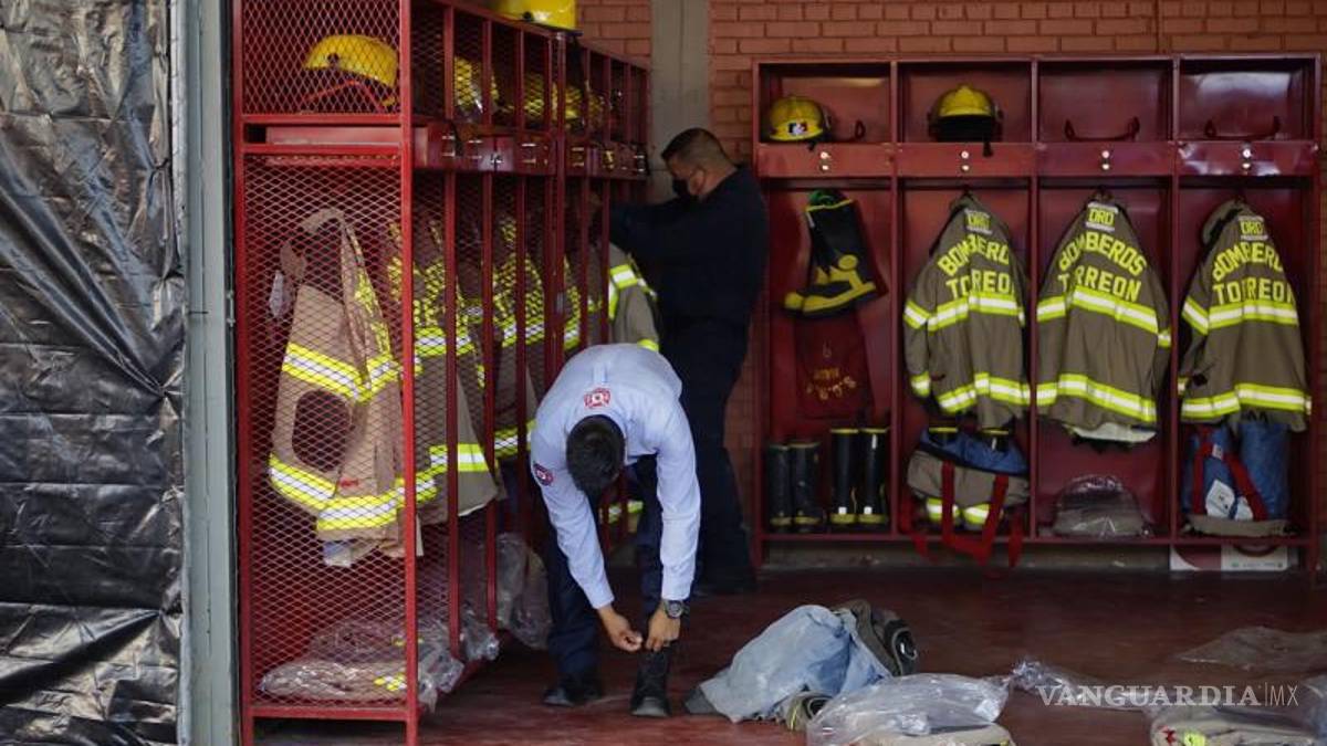 Encabeza MARS ceremonia del Día Nacional del Bombero en Torreón