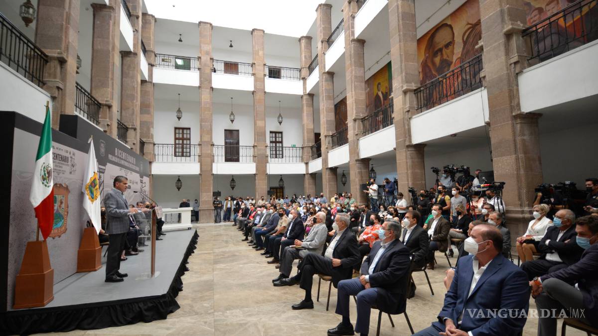 Conmemoran en Saltillo bicentenario de la proclamación de la Independencia