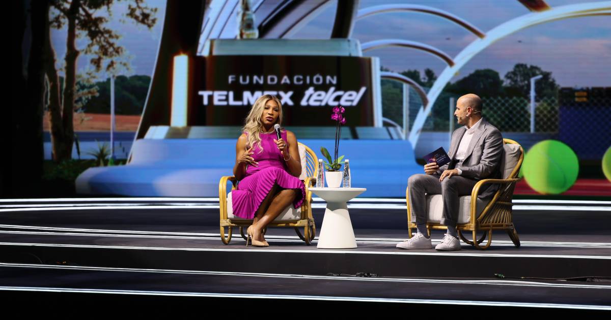 Disciplina, educación y sueños son la fórmula para el éxito, según la extenista Serena Williams