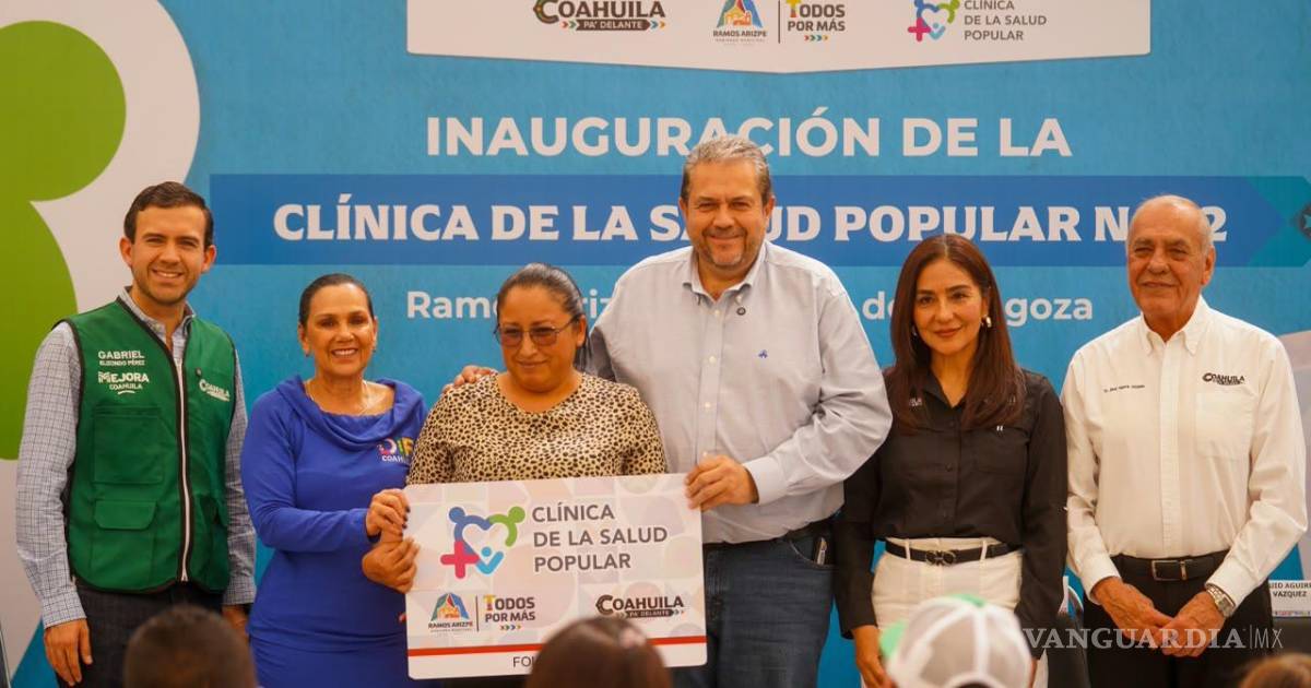 Clínicas populares amplían el acceso a la atención médica en Ramos Arizpe