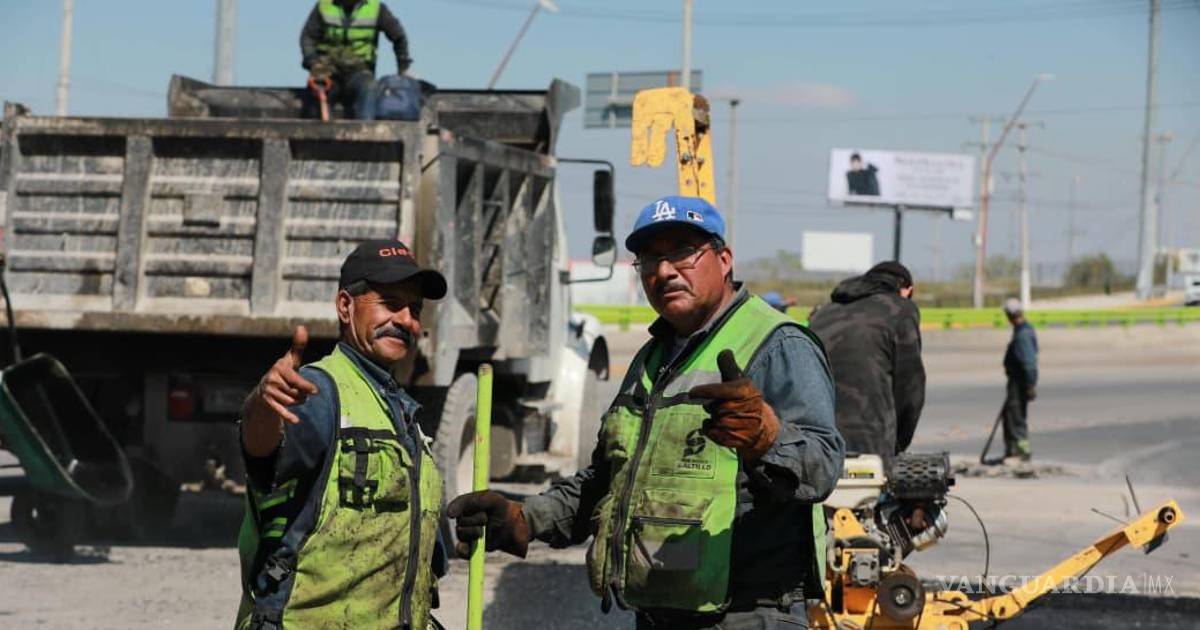 Saltillo continúa con la rehabilitación de pavimento en sus calles y bulevares