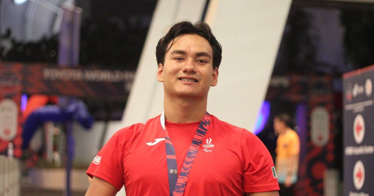 Ángel Camacho logra bronce en 100 m libre S4 del Mundial de Para Natación Singapur 2025
