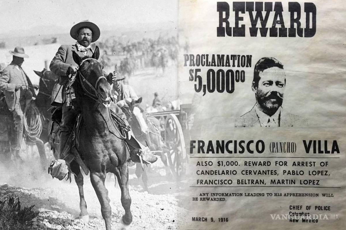 Pancho Villa, el mexicano que invadió Estados Unidos con 500 hombres