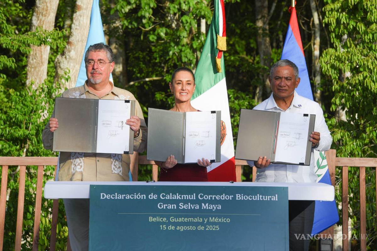 Celebra Sheinbaum acuerdo ‘histórico’ con Belice y Guatemala