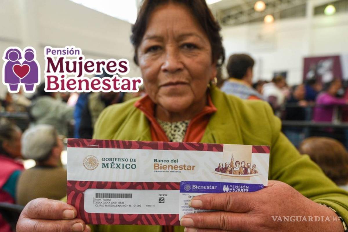 Pensión Mujeres Bienestar 2025... ¿Qué apellidos se registran del 4 al 9 de agosto? (Calendario Oficial)