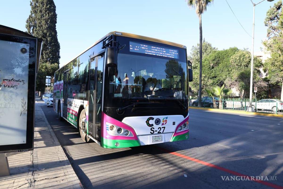 Ruta ‘Aquí Vamos Gratis’ tendrá ajuste temporal por desfile del 20 de noviembre en Saltillo