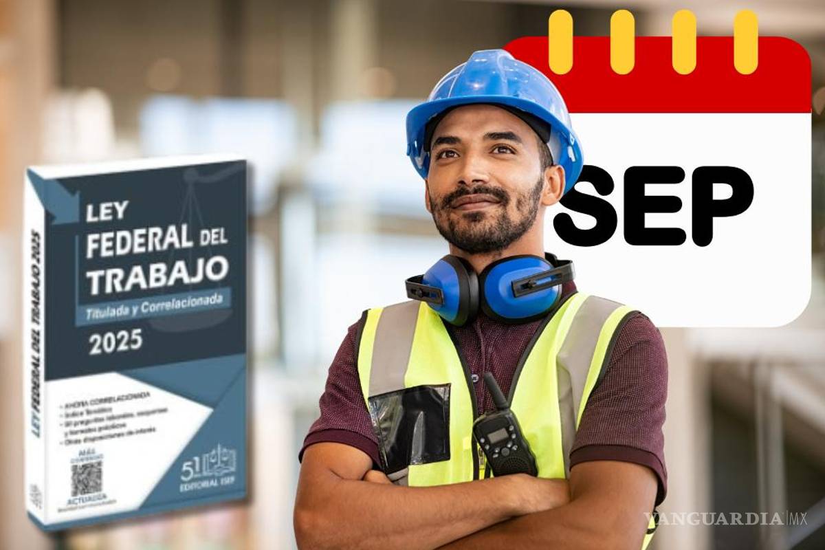 ¿Habrá doble feriado en septiembre? Esto dice la Ley Federal del Trabajo