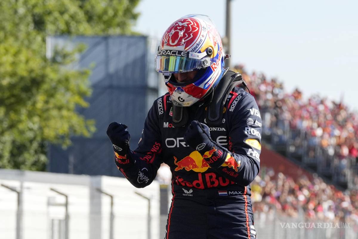 Verstappen rompe récord y se lleva la pole en Monza