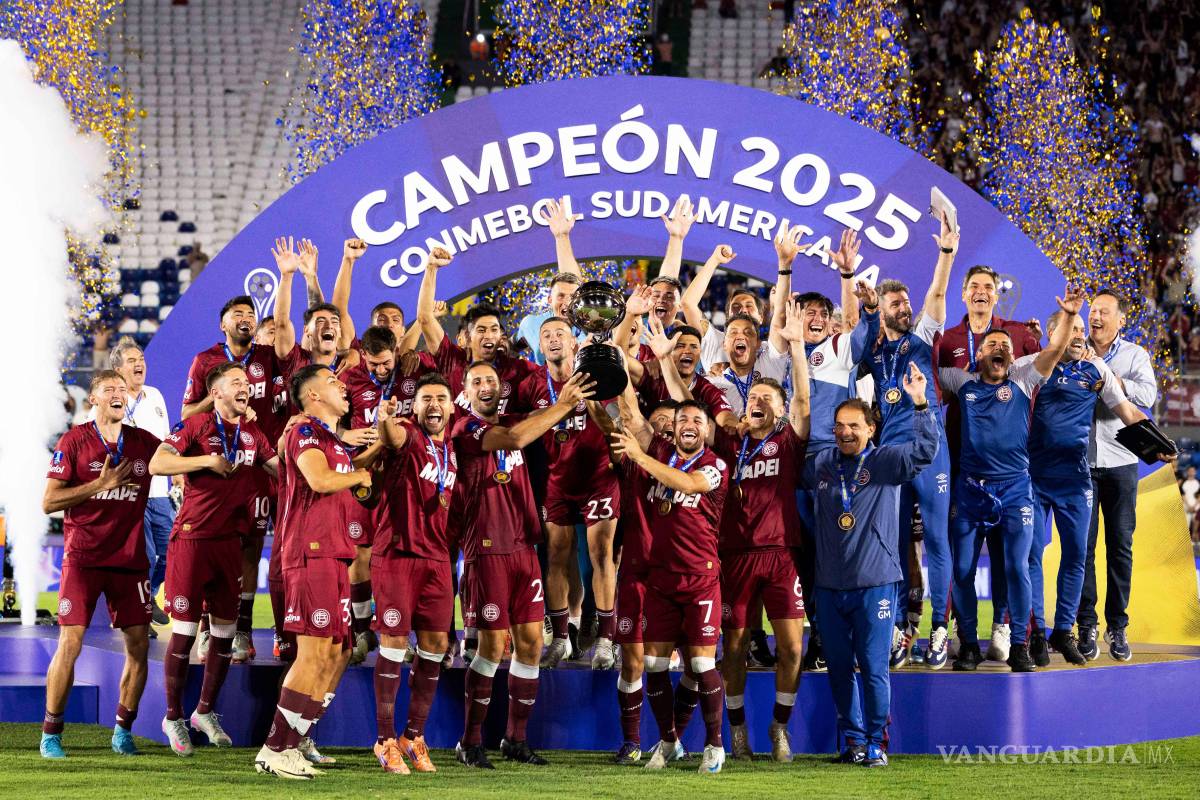Con un equipo plagado de ‘mexicanos’, Lanús se coronó en la Copa Sudamericana