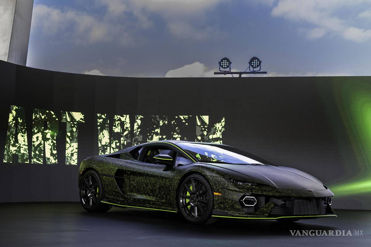 $!Temerario' de Lamborghini durante su presentación en la feria de Art Basel de Miami Beach.
