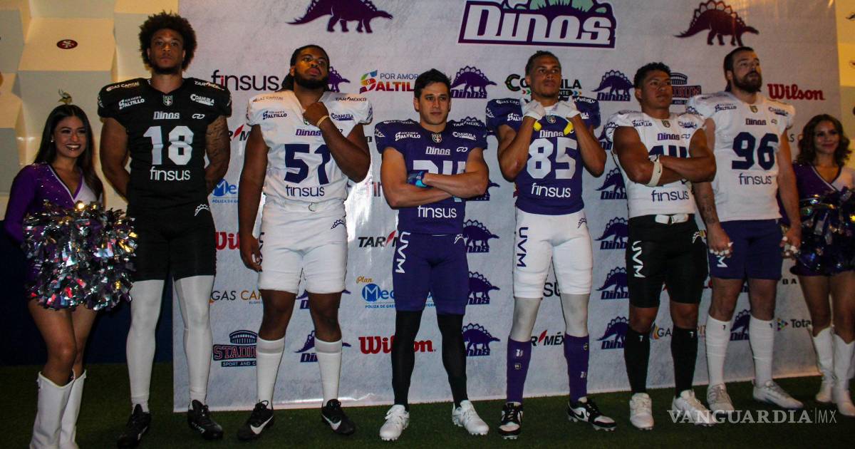 Saltillo: Dinos revelan nueva piel con el regreso del morado para la Temporada 2026 de la LFA
