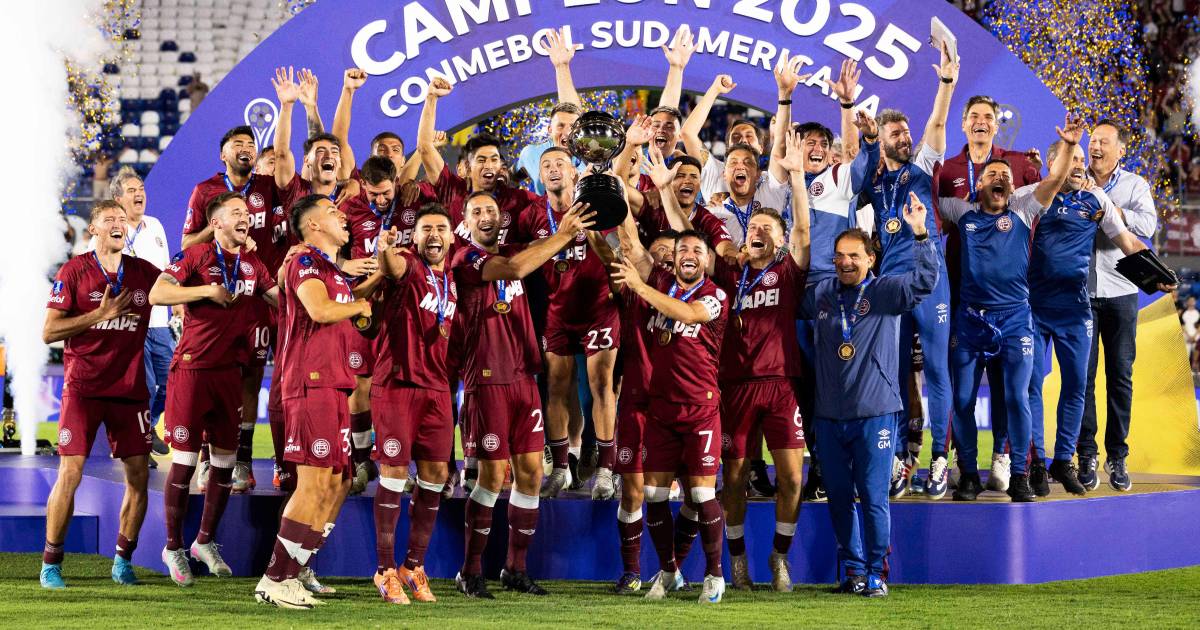 Con un equipo plagado de ‘mexicanos’, Lanús se coronó en la Copa Sudamericana