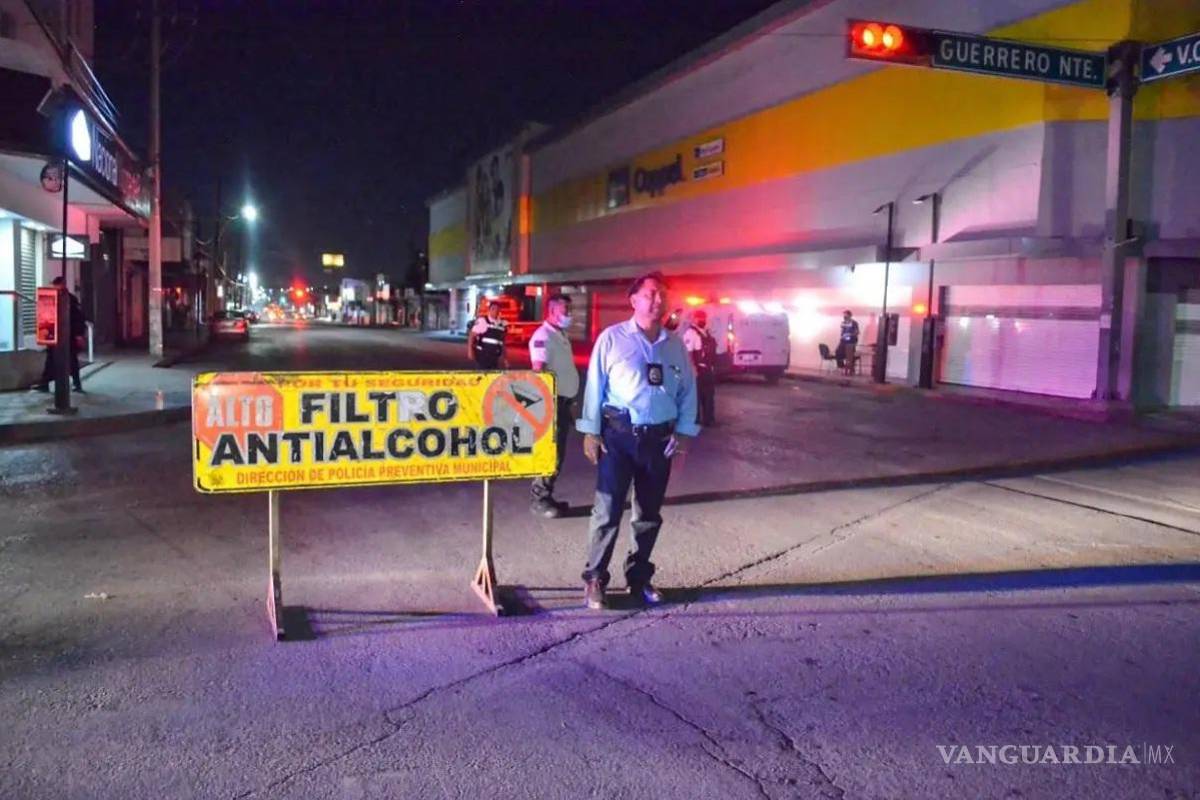 Operativos antialcohol buscan salvar vidas, no recaudar afirma Policía Municipal de Monclova