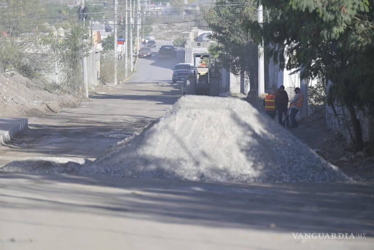 $!La pavimentación de la calle San Marcos, en la colonia Óscar Flores Tapia, mejorará la conectividad vial con la colonia Amistad.