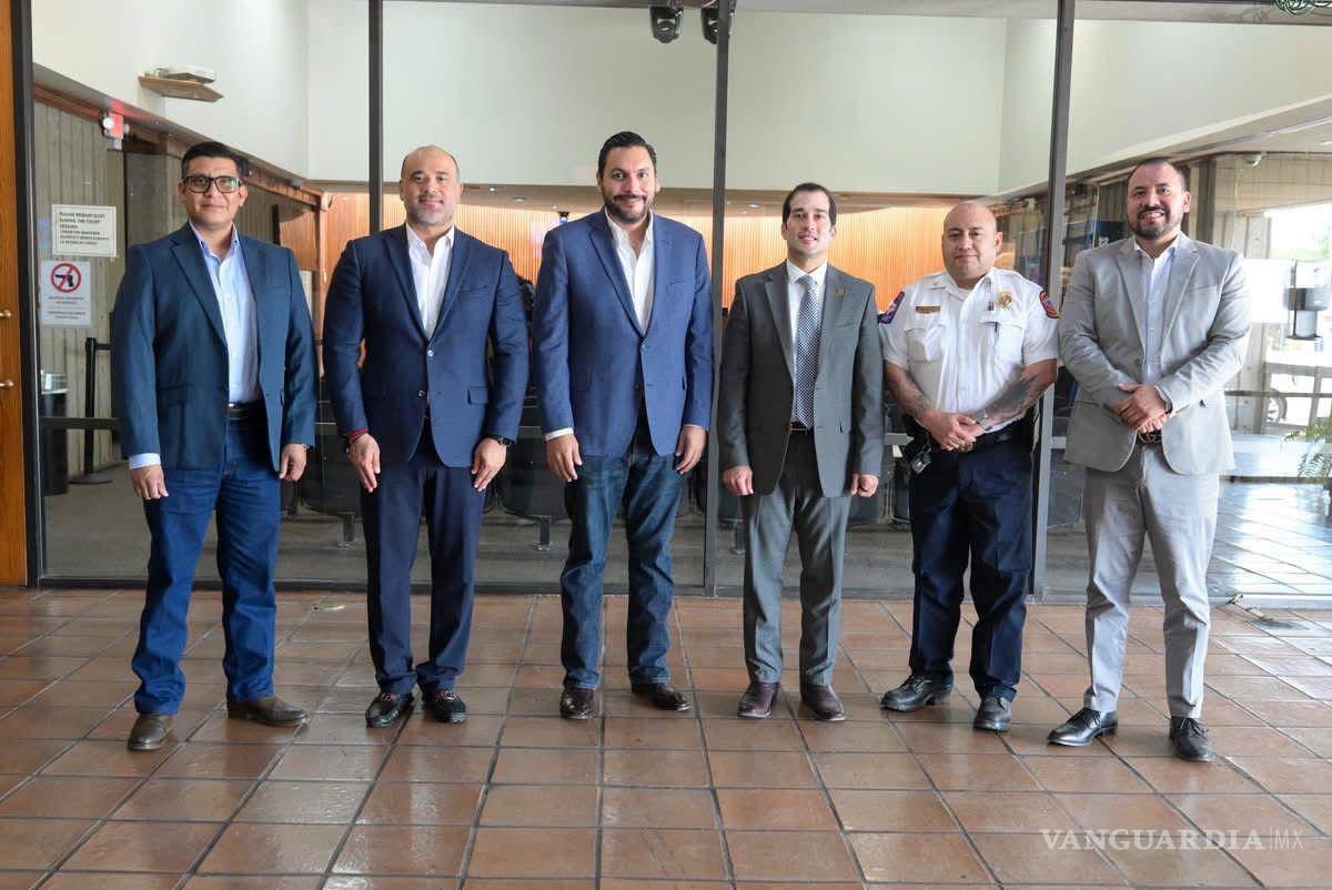 $!Autoridades de Monclova y de Eagle Pass analizaron posibles proyectos de cooperación en distintas áreas.