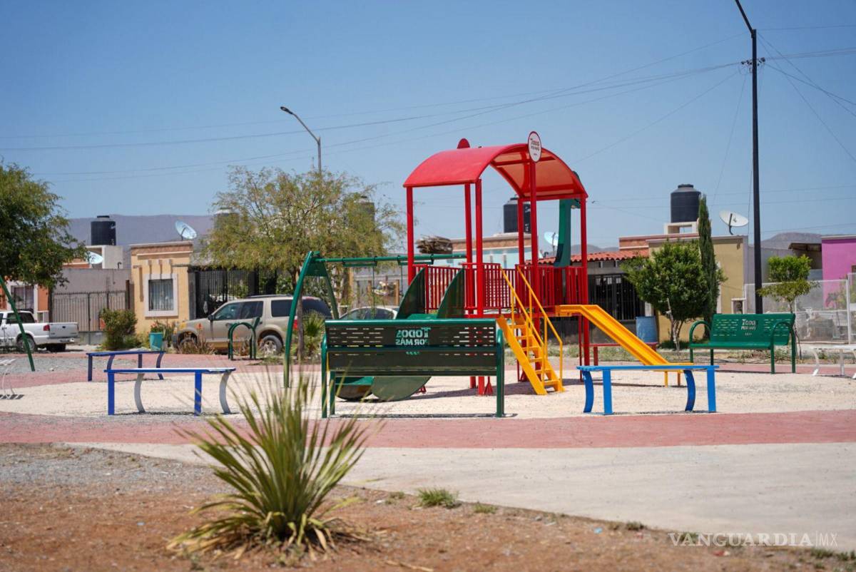 $!Entre las acciones realizadas destacan mejoras en diversas plazas y la rehabilitación de 13 espacios en Parajes de Los Pinos.