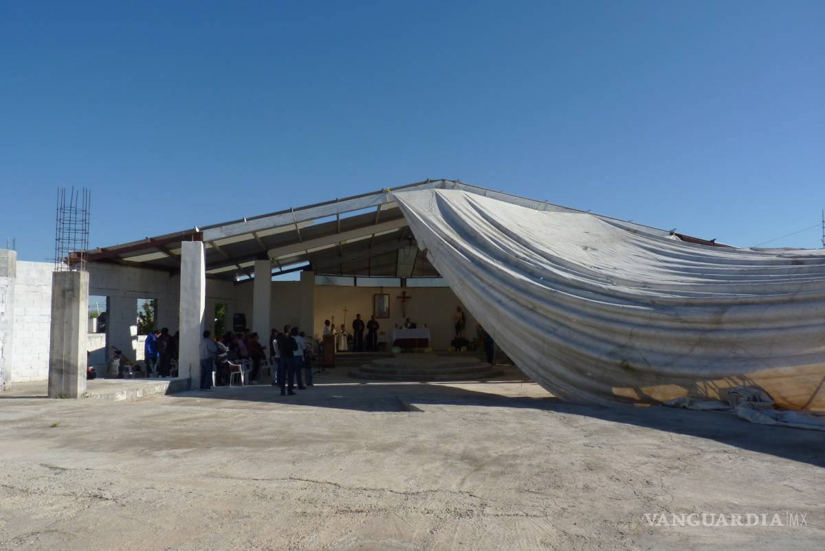 $!En 15 años no ha sido concluido el templo de San Judas Tadeo en Saltillo