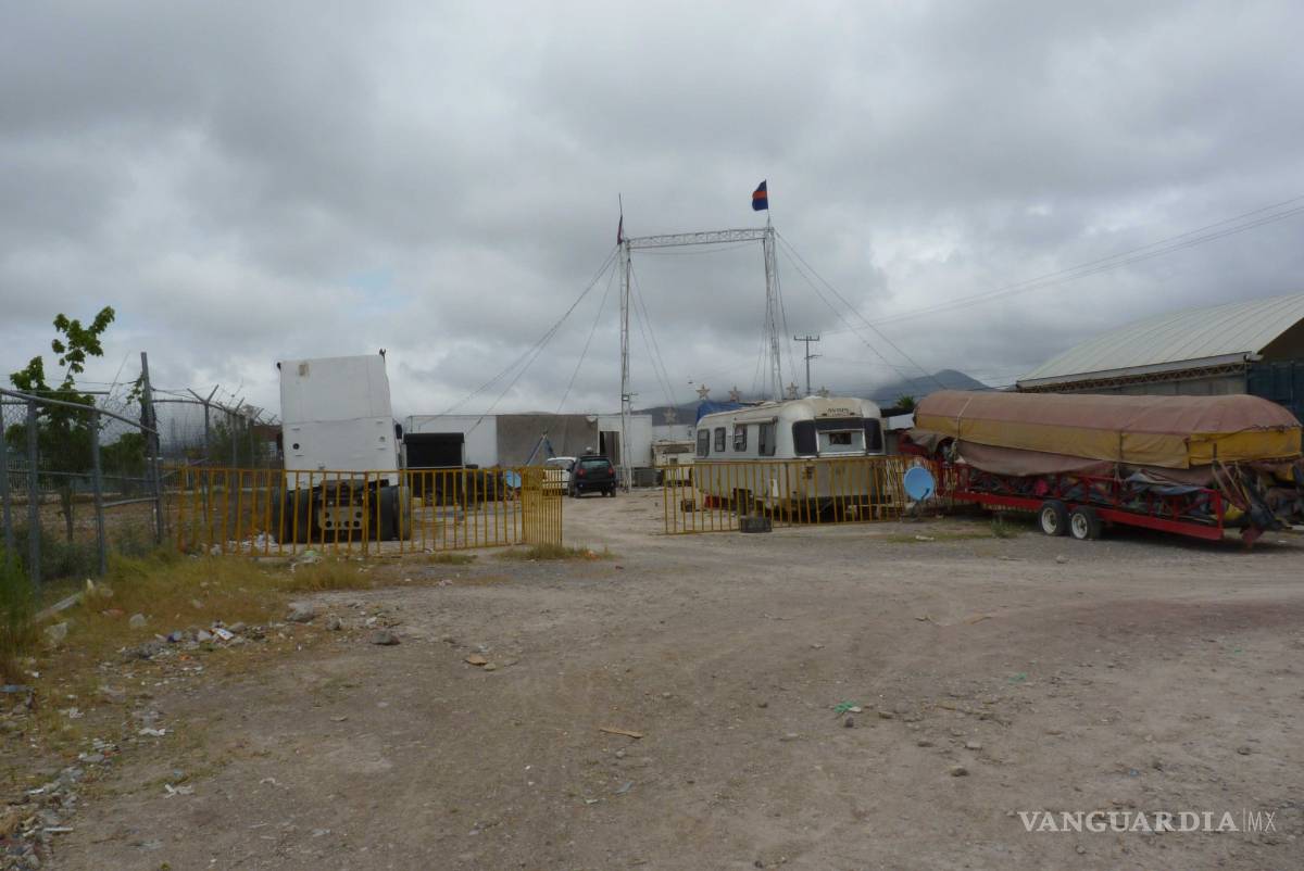 $!Por cuarentena, circo lleva casi tres meses sin trabajar en colonia de Saltillo