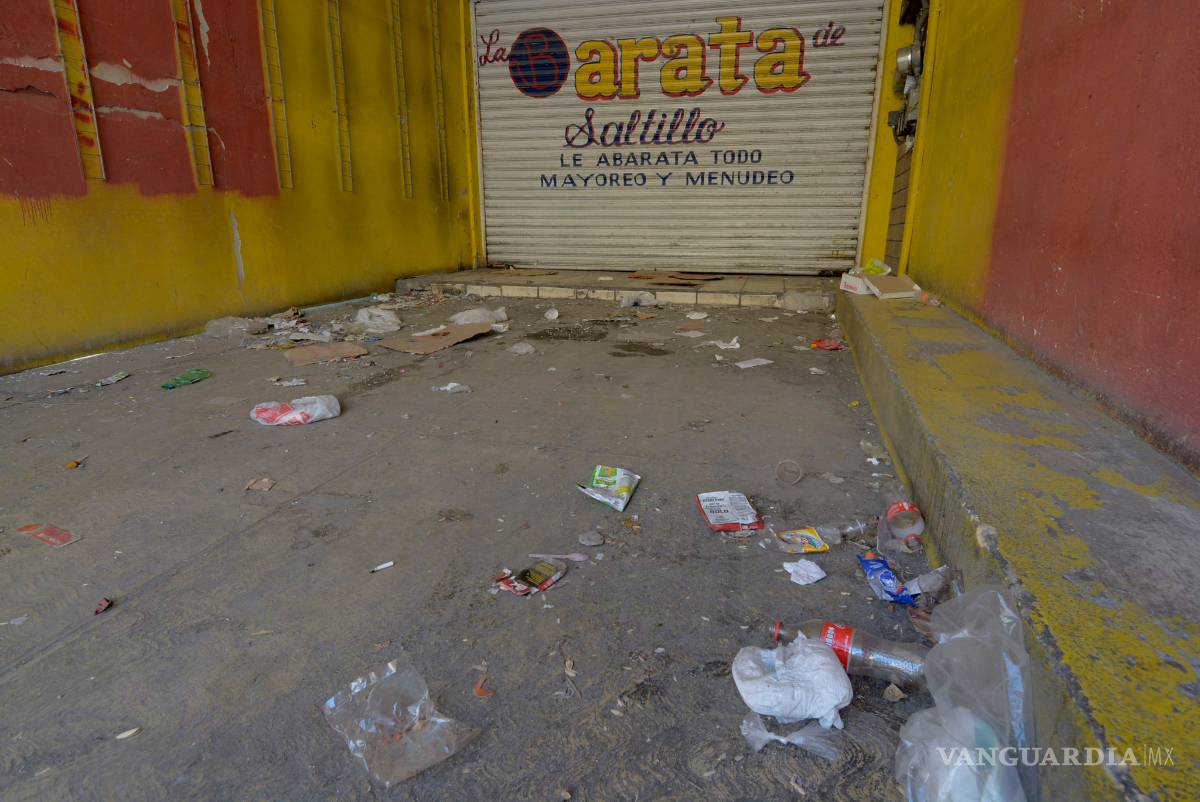 $!El lado gris del Centro Histórico de Saltillo