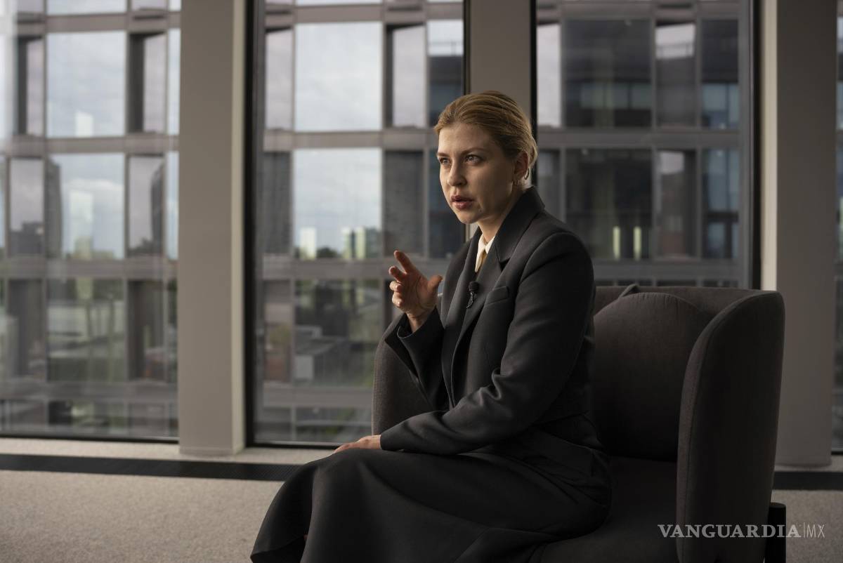 $!Olga Stefanishyna, viceprimera ministra de Ucrania en Kiev, Ucrania.