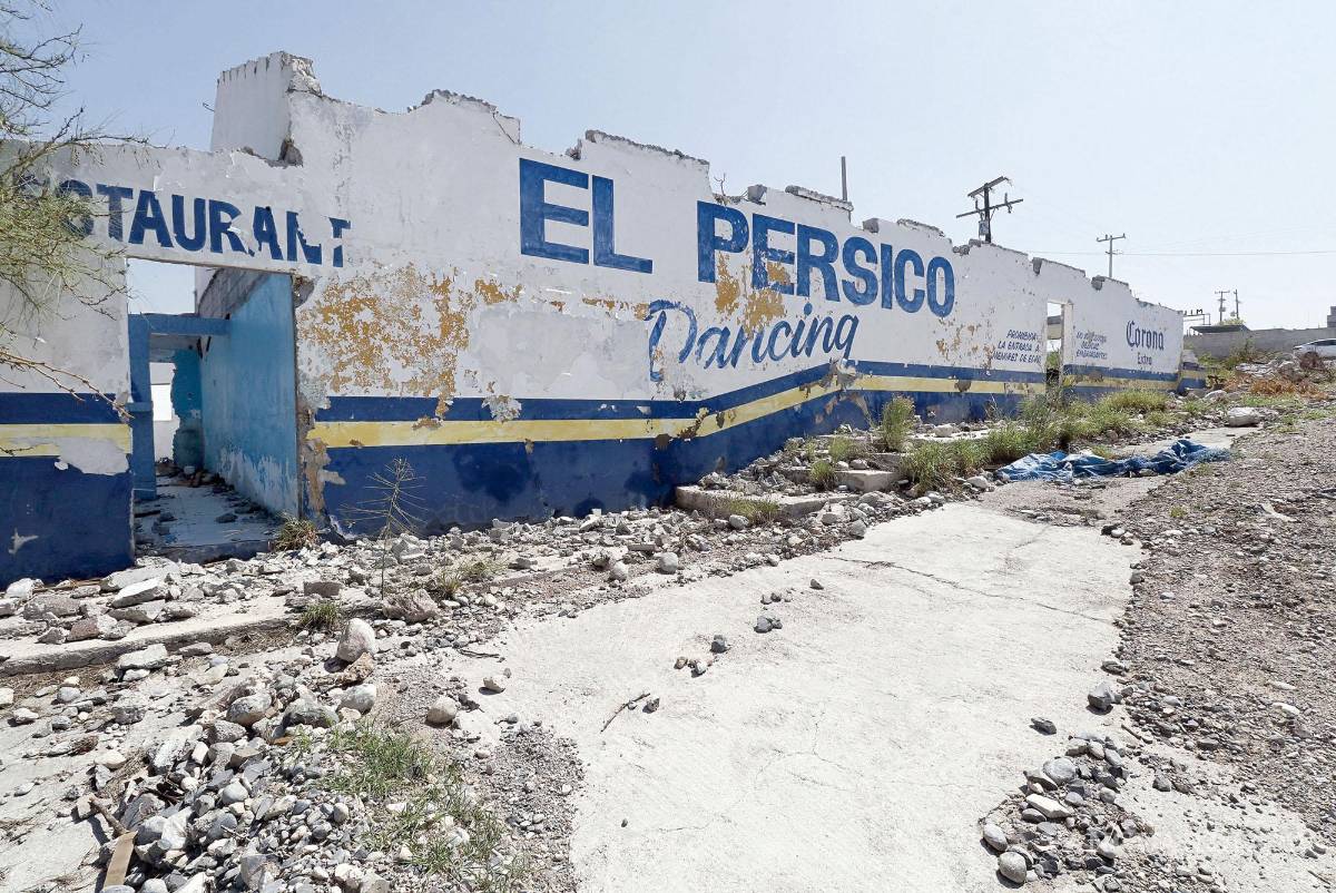 $!Del bar que fuera escenario del horror, sólo quedan ruinas y heridas imposibles de borrar.