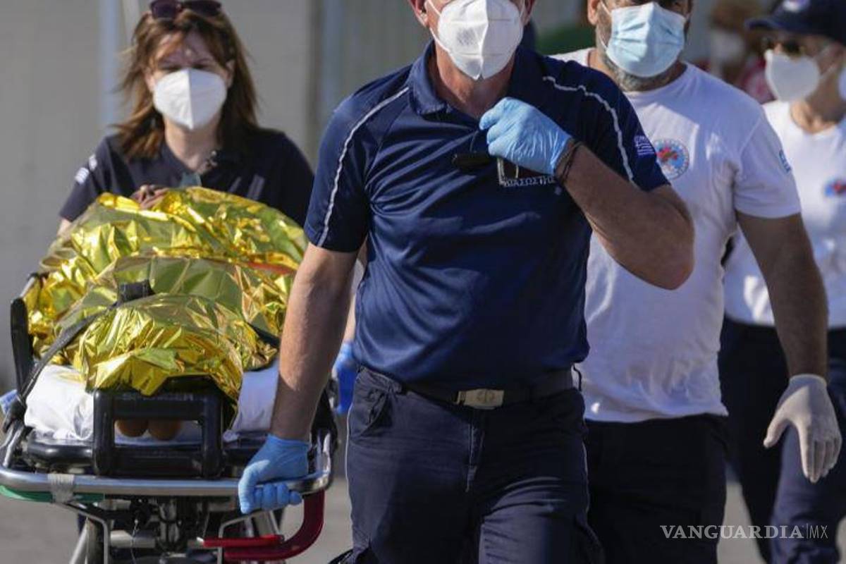 Las impactantes imágenes del terrible naufragio en Grecia; murieron 78 migrantes