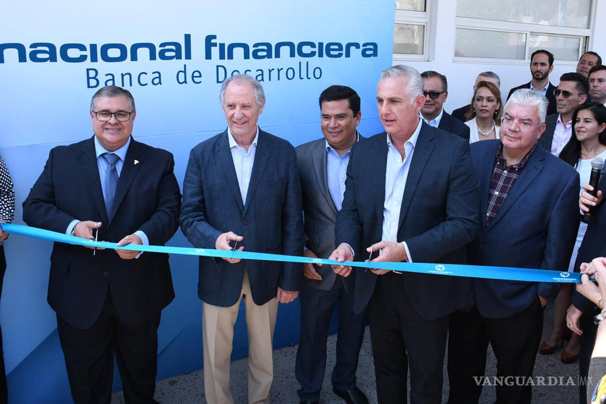Inaugura Eugenio Nájera Solórzano oficinas de Nafin en Torreón