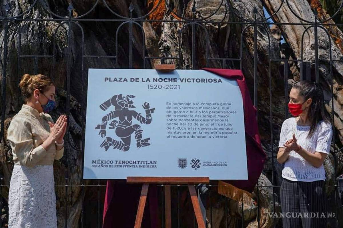 Cambian nombre del Árbol de la ‘Noche Triste’ a la ‘Noche Victoriosa’