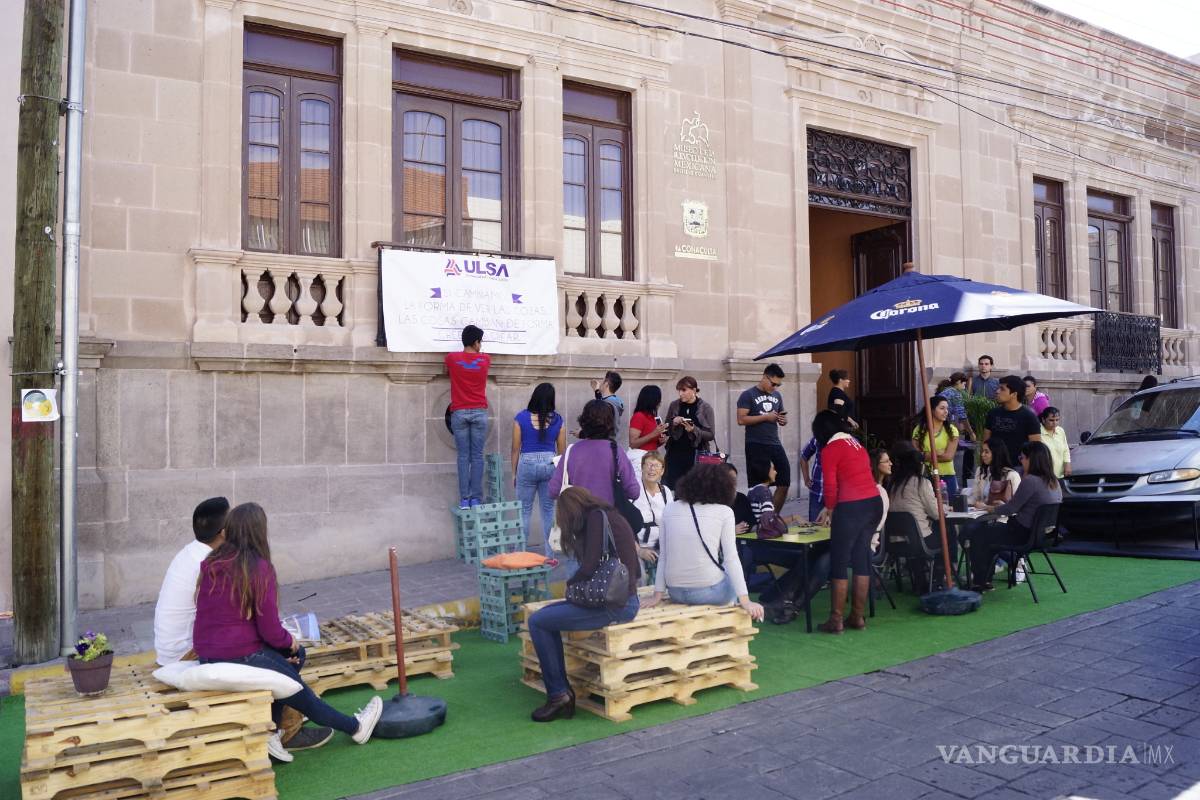 Rescatan espacios públicos universitarios de Saltillo