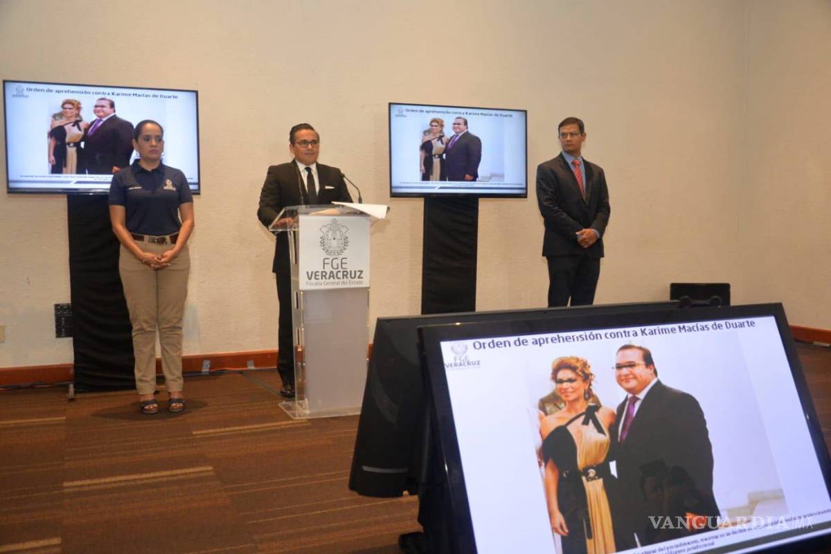 Juez gira orden de aprehensión en contra de Karime Macías, esposa de Javier Duarte
