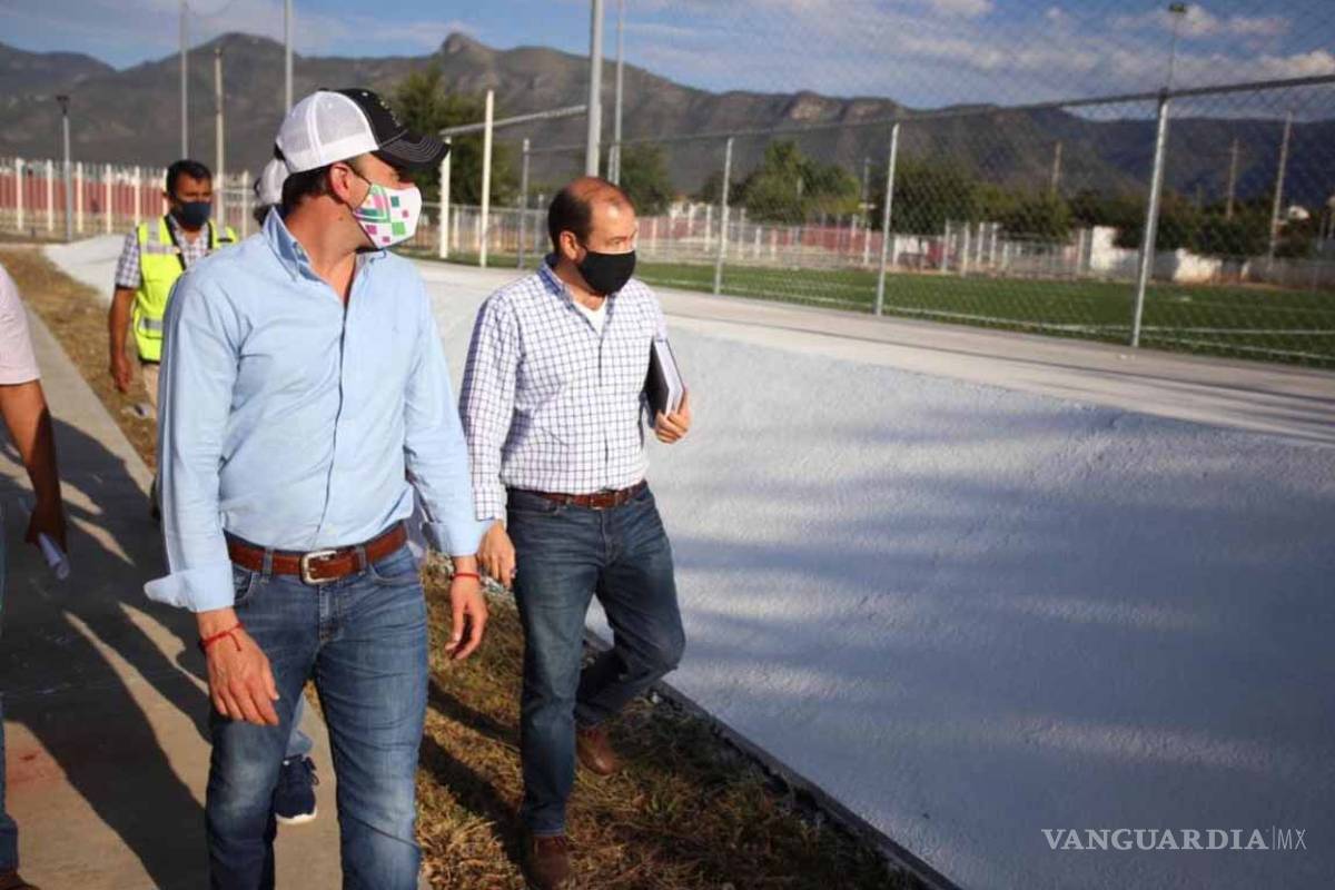 Rehabilitan parques de Saltillo durante la cuarentena