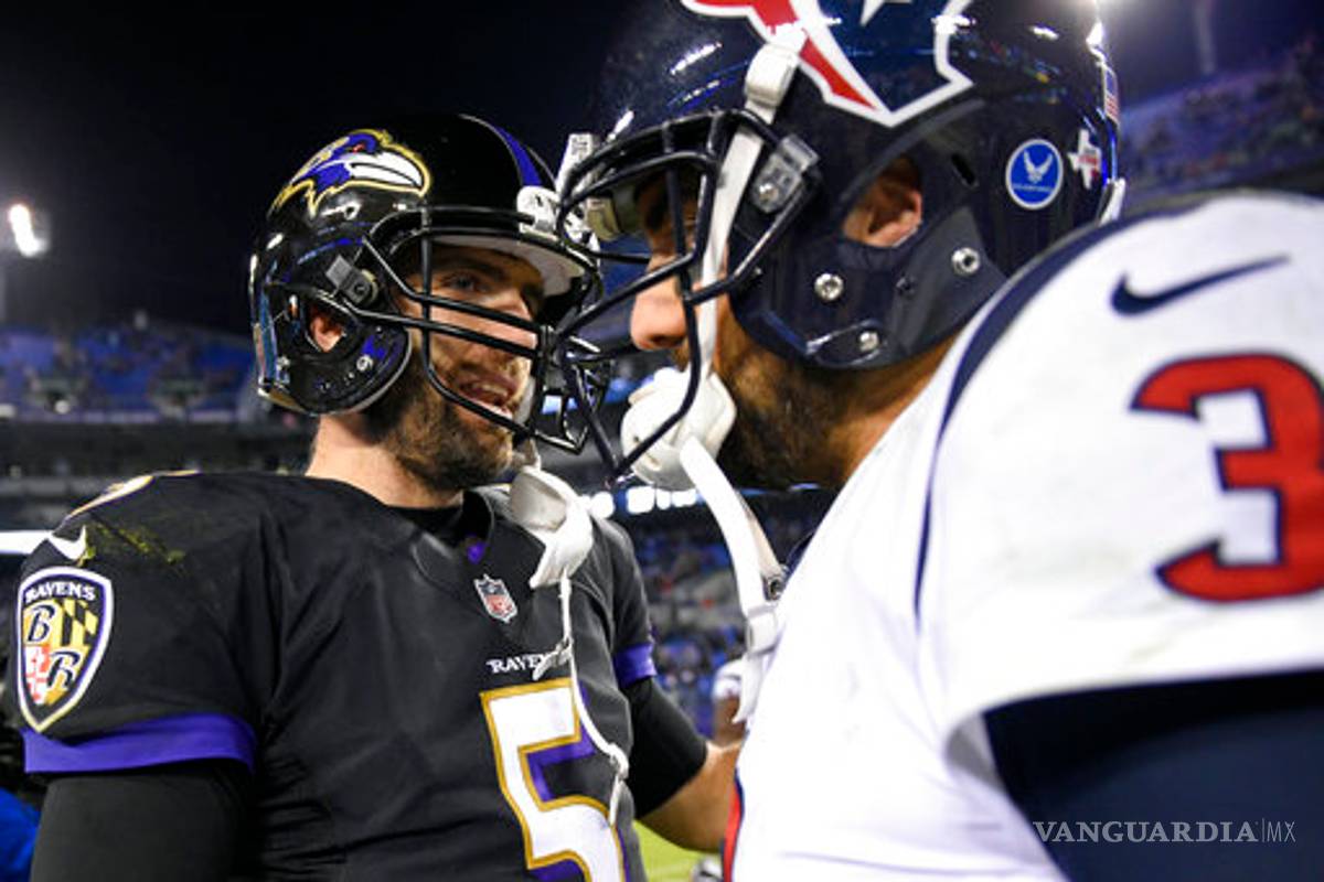 $!Joe Flacco mejora en el momento oportuno con Ravens
